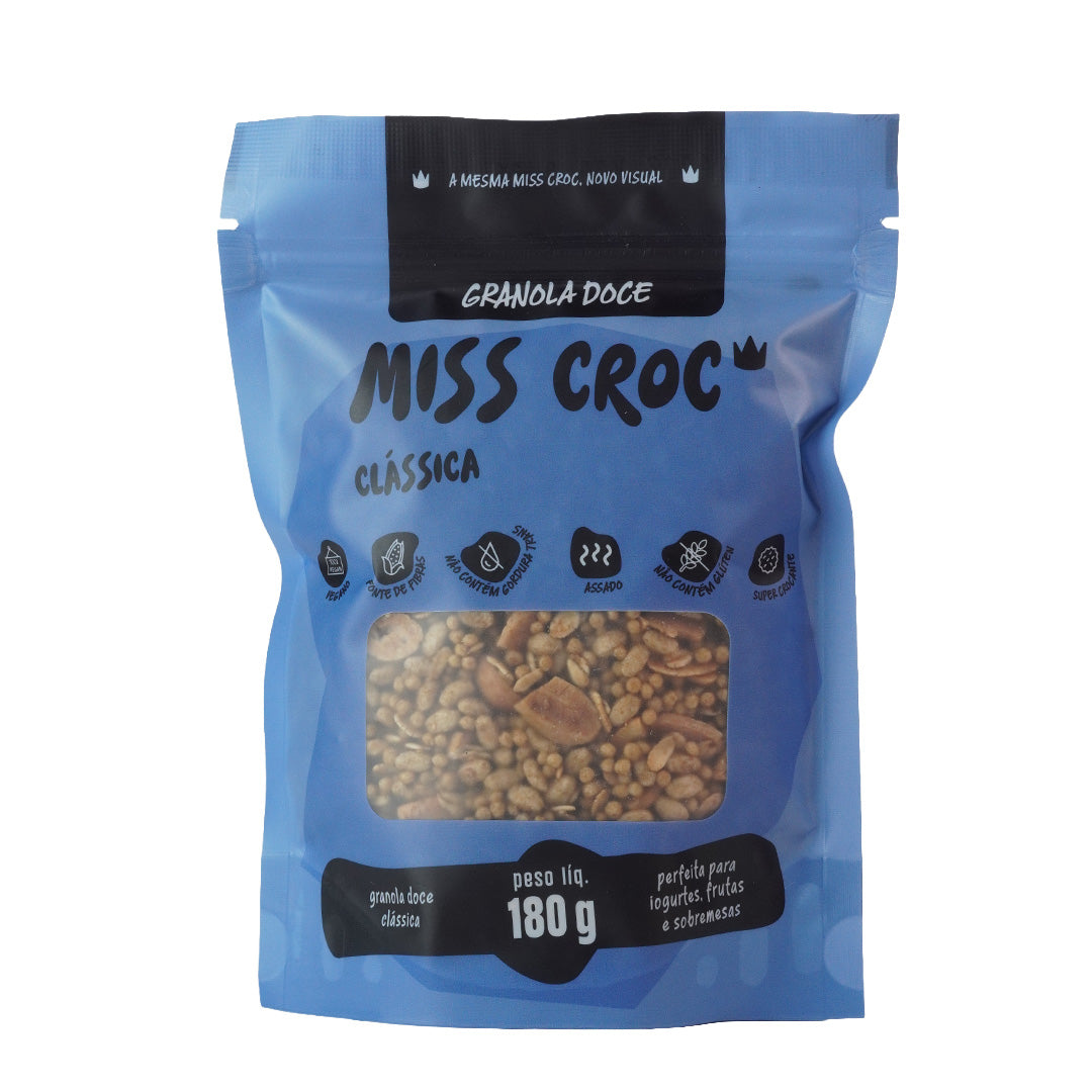 Granola doce clássica – Miss Croc