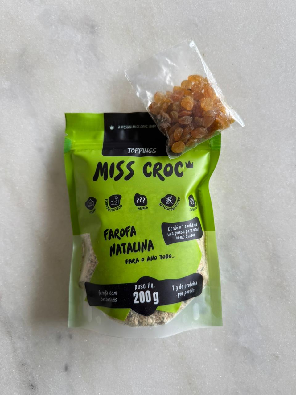 FAROFA NATALINA PARA O ANO TODO - POUCH 200g