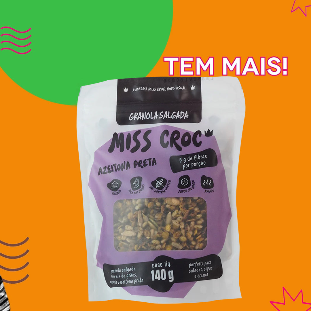 Salada Grega com Granola Salgada de Azeitona: leve, saudável e crocante