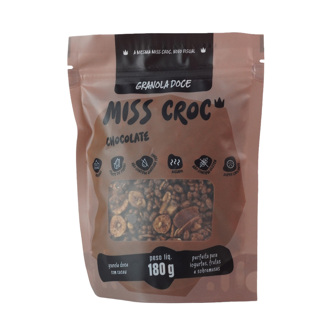 Granola doce chocolate