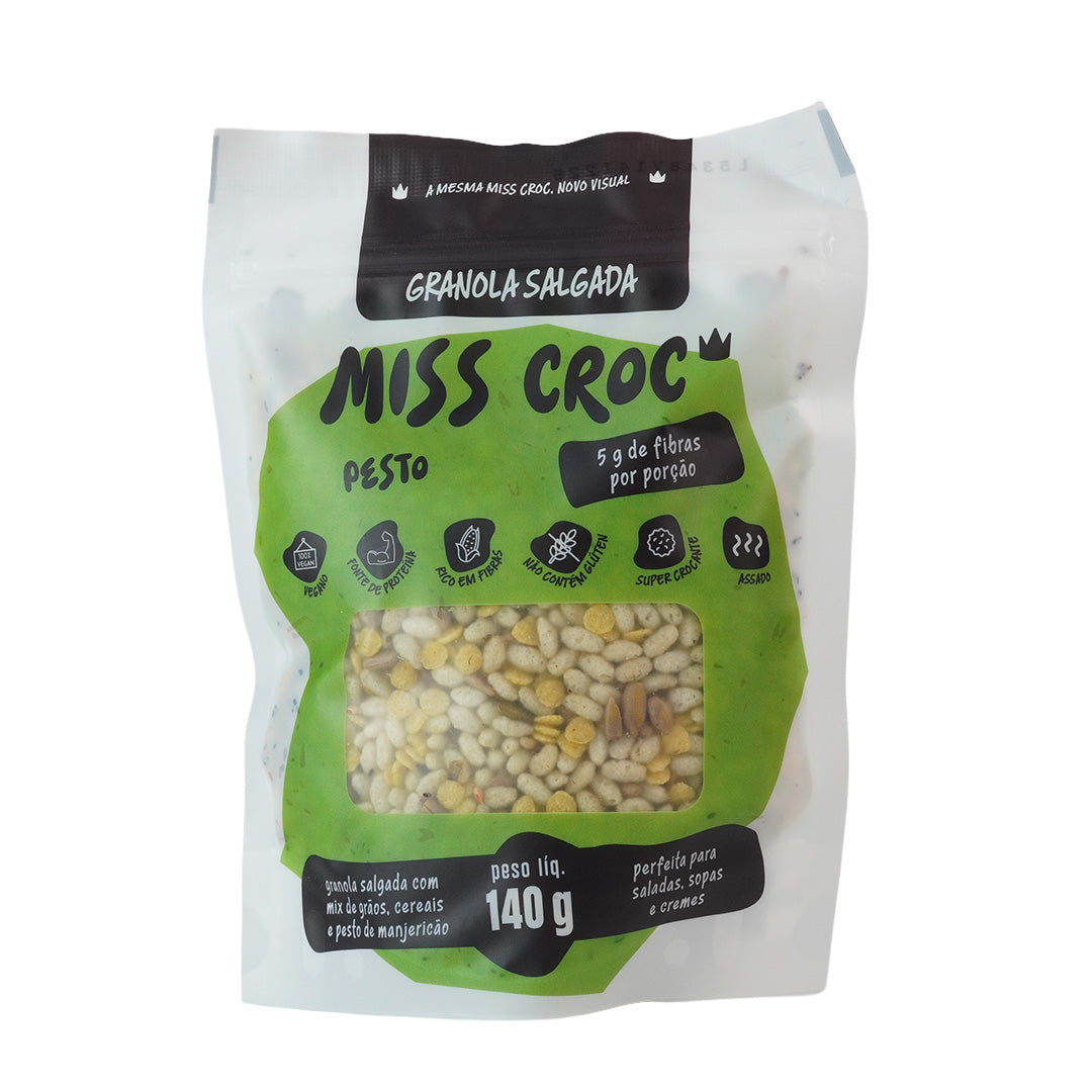 GRANOLA SALGADA PESTO - POUCH 140G