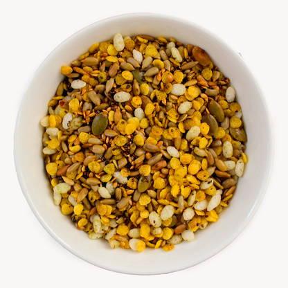 GRANOLA SALGADA SABOR PESTO -  GARRAFA 130G