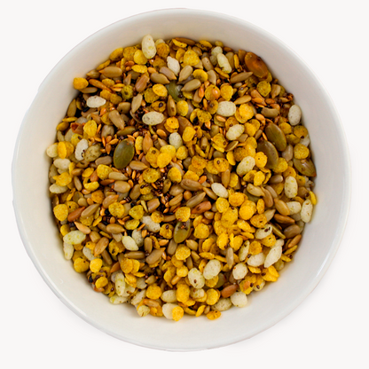 GRANOLA SALGADA SABOR TRADICIONAL -  GARRAFA 130G